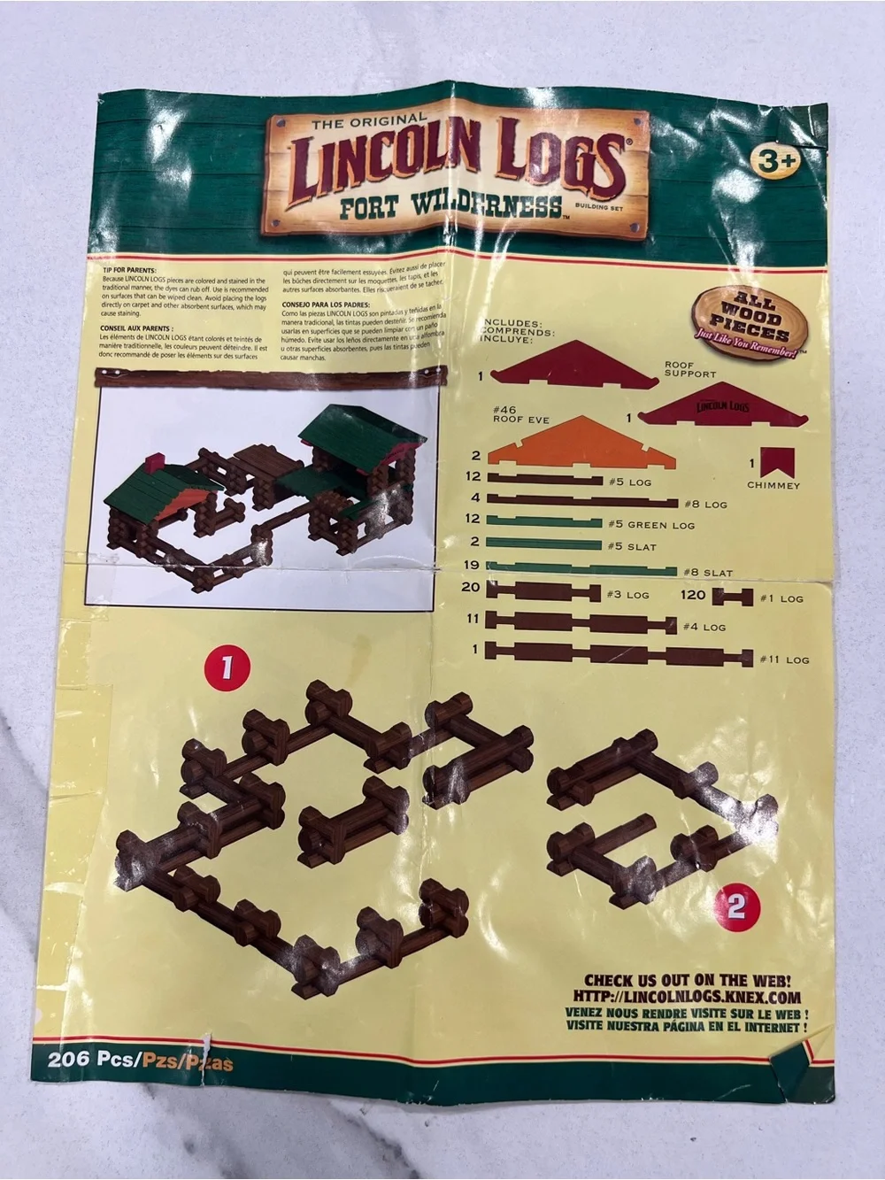 The Lincoln Logs Fort Wilderness Building Set